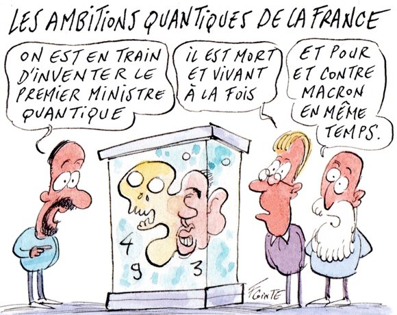 Dessin: Quantique : tout le monde y va alors que rien n’est prêt